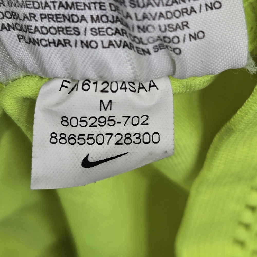Nike Pro Men Activewear Pants M Green Compression Hypercool 19" Inseam - Picture 5 of 13
